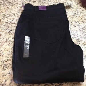 Black skinny jeans size 26 from lane Bryant